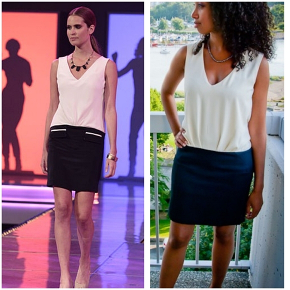 H&M Colorblock Sleeveless Dress, Size 4 - Picture 10 of 11